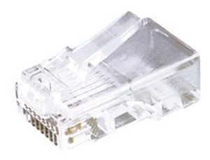 CONECTOR RJ11 RJ11 RJ 11 MACHO DE 6 POSICIONES 4 CONTACTOS PARA CRIMPAR