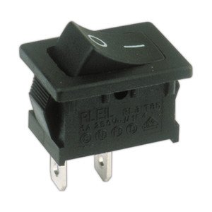 INTERRUPTOR UNIPOLAR BASCULANTE PARA EMPOTRAR DOS POSICIONES ON  OFF 10A 250VAC