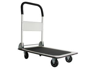 CARRETILLA CARRITO DE MANO CON PLATAFORMA  CARGA MAX 150 kg  710 x 470mm