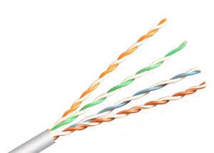 CABLE UTP CAT5E 4 x 2 x 051mm  COLOR MARFIL  1 metro