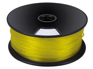 ROLLO FILAMENTO DE PLA PARA IMPRESORA IMPRESION 3D  COLOR AMARILLO  3mm  1Kg