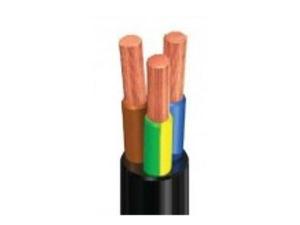 CABLE MANGUERA ACRILICA NEGRA 3X15 VVK 061 kv 3x15mm MUY FLEXIBLE 1m