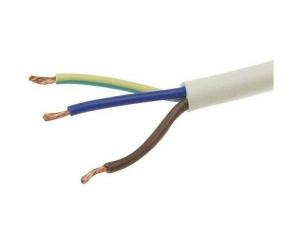 CABLE MANGUERA FLEXIBLE BLANCA 3X15 3x15mm UNE 21031 GUIA USO 21176 1m