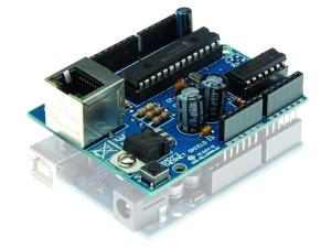 PLACA PARA ARDUINO ETHERNET SHIELD CONECTA RU ARDUINO UNO A RED LAN O INTERNET