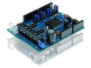 KIT DE MONTAJE PARA CONTROLAR MOTORES CON ARDUINO SHIELD CONTROLADOR MOTOR