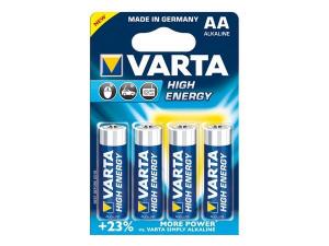 PILAS ALCALINAS AA  LR6 HIGH ENERGY 15V2600mAh 4906801354 4 udsblister