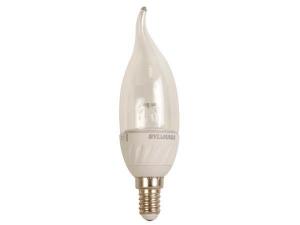 SYLVANIA BOMBILLA LED ToLEDo CA37 3W TIPO VELA LARGA ROSCA FINA E14 ALTA CALIDAD