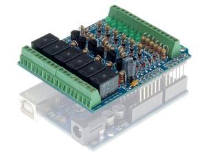 IO SHIELD ENTRADASALIDA INOUT PARA ARDUINO EN KIT DE MONTAJE