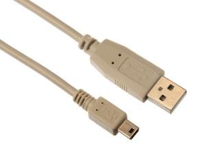 CABLE BASICO  USB 20 TIPO A MACHO  MINIUSB MACHO  180m