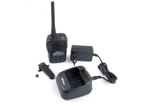 WALKIE TALKIE PROFESIONAL USO LIBRE CONSTRUCCION ROBUSTA  CARGADOR DE SOBREMESA