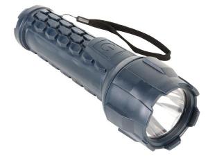 LINTERNA DE BOLSILLO DE GOMA RESISTENTE AL AGUA CON LED CREE DE 3W  100lm