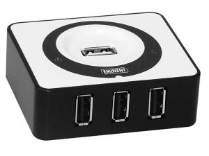 HUB CONCENTRADOR USB CON CONEXION ETHERNET  COMPARTICION EN RED