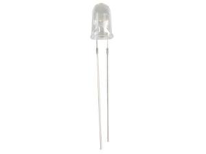 LED 5mm  BLANCO CALIDO  TRANSPARENTE  13800mcd 20