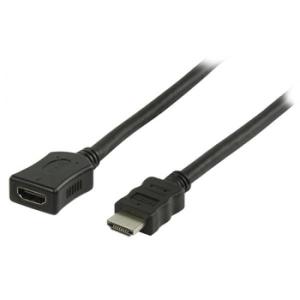 CABLE EXTENSOR DE HDMI ALTA VELOCIDAD  MACHO  HEMBRA  1m