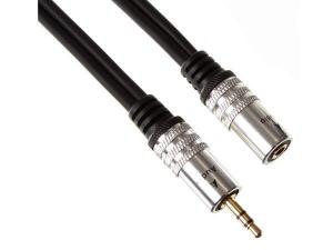 CABLE AUDIO  JACK ESTEREO MACHO 35mm  ESTEREO HEMBRA 35mm  ESTANDAR  15m