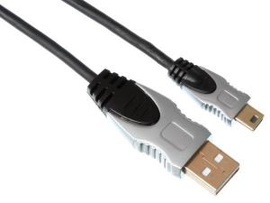 CABLE PROFESIONA  USB 20 TIPO A MACHO  CONECTOR MINIUSB MACHO  180 m