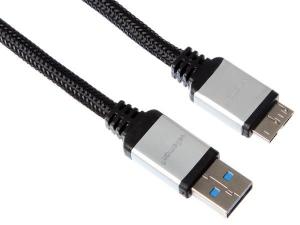 CABLE PROFESIONAL  USB 30 TIPO A MACHO  MICROUSB 30 TIPO B MACHO  5 m