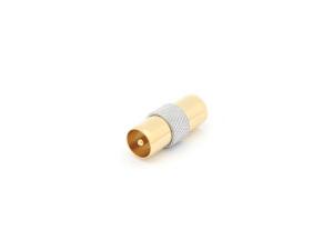 ADAPTADOR  CONECTOR COAXIAL MACHO  CONECTOR COAXIAL MACHO  PROFESIONAL