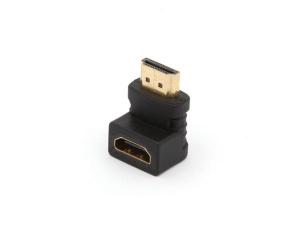 ADAPTADOR  CONECTOR HDMI MACHO  CONECTOR HDMI HEMBRA 90 ACODADO  ESTANDAR