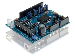 MOTOR  POWER SHIELD POR ARDUINO  CONTROLAR RELES MOTORES DC PASO A PASO