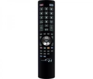 MANDO A DISTANCIA UNIVERSAL 2 en 1 PROGRAMABLE EN PC  TV VCR DVD HIFI TDT