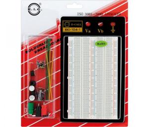 PLACA BOARD PARA PROTOTIPOS  INCLUYE PUENTES Y CONECTORES PARA BANANA