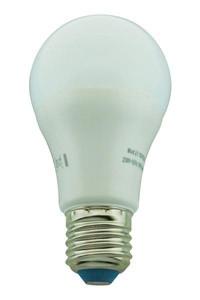 BOMBILLA DE LED  ESFERICA A60  E27  230V  10W  BLANCO CALIDO  806 lm