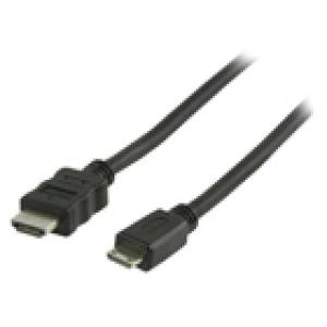 CABLE HDMI ALTA VELOCIDAD ETHERNET  HDMI MACHO  HDMI MINI MACHO  2m