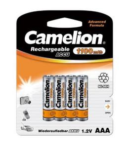 PILA RECARGABLE NiMh AAA 12V1100mAh NUEVA FORMULA HASTA 6 MESES SIN DESCARGAS