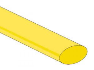 TUBO TERMORRETRACTIL 127mm  AMARILLO  120 m  1 und