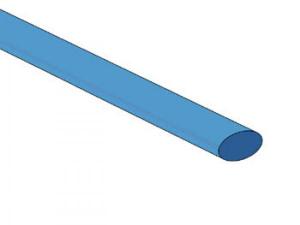 TUBO TERMORRETRACTIL 64mm  AZUL  120 m  1 und