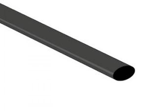 TUBO TERMORRETRACTIL 64mm  NEGRO  120 m  1 und