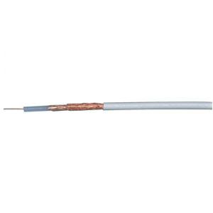 CABLE COAXIAL DE TV MUY FINO 37mm DIAMETRO EXTERIOR COLOR BLANCO 1m