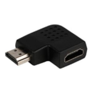 ADAPTADOR HDMI ACODADO IDEAL PARA PORTATILES  HDMI MACHO  HDMI HEMBRA ANGULO