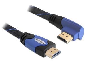 CABLE HDMI ETHERNET ANGULADO IDEAL PARA PORTATIL  MACHO  MACHO  2m