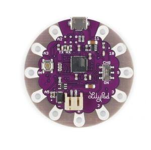 PLACA ARDUINO LILYPAD 32U4 ORIGINAL PARA USAO TEXTIL CAMISETA PANTALON DEV11190