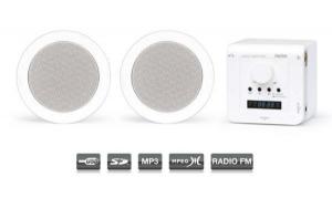 CONJUNTO SONORIZACION ALTAVOCES  AMPLIFICADOR REPRODUCTOR SD USB  2 x 2W RMS