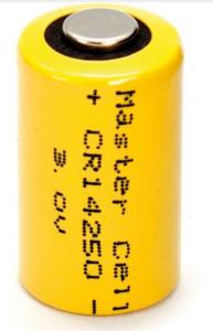 BATERIA RECARGABLE TIPO CR14250 CR14250 DE LITIO SIN TERMINALES PARA SOLDAR