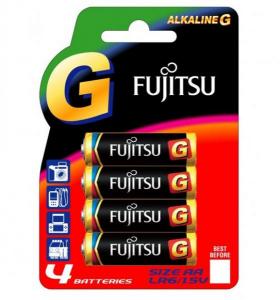 PILA ALCALINA AA LR06 LR6 15V  4 UNIDADES BLISTER LARGA DURACION  FUJITSU