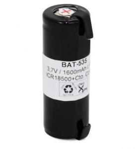 BATERIA RECARGABLE DE ION DE LITIO LiION ICR18500 CR18490 SIN TERMINALES 1600mA