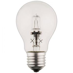 BOMBILLA HALOGENA CLASICA BLANCO CALIDO GLS  E27  42W  630Lm  2800K