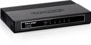 SWITCH ETHERNET 5 PUERTOS INDICADOR LED ETHERNET LAN INTERNET TPLINK GIGABIT