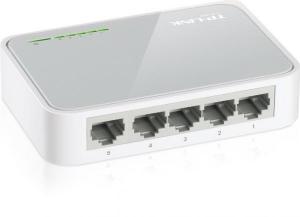 SWITCH ETHERNET 5 PUERTOS MINI 10100Mbps INDICADOR ETHERNET LAN INTERNET TPLINK