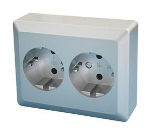 DOBLE SCHUCKO EMPOTRABLE LILLE BLANCO