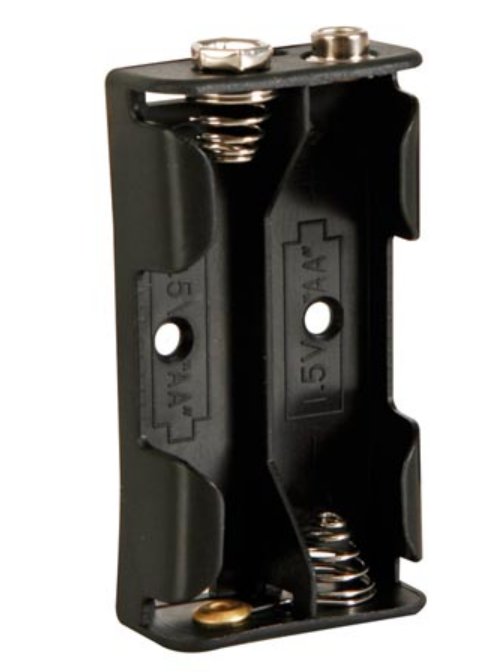 PORTAPILAS SOPORTE PARA PILAS  2 x CR18650 18650 CR18650  CABLE HILO SOLDAR