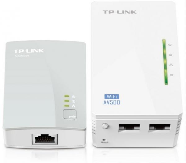 HOMEPLUG TPLINK PLC PLI TPLINK WIFI RED ELECTRICA ETHERNET 2 PUERTOS  300MB