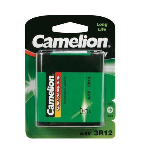 PILA DE PETACA STANDARD ZINCCARBON PLANA 45V  2700mAh