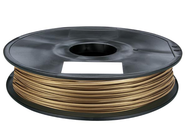 175 mm FILAMENTO PLA  COLOR BRONCE  05 kg PARA IMPRESORA 3D