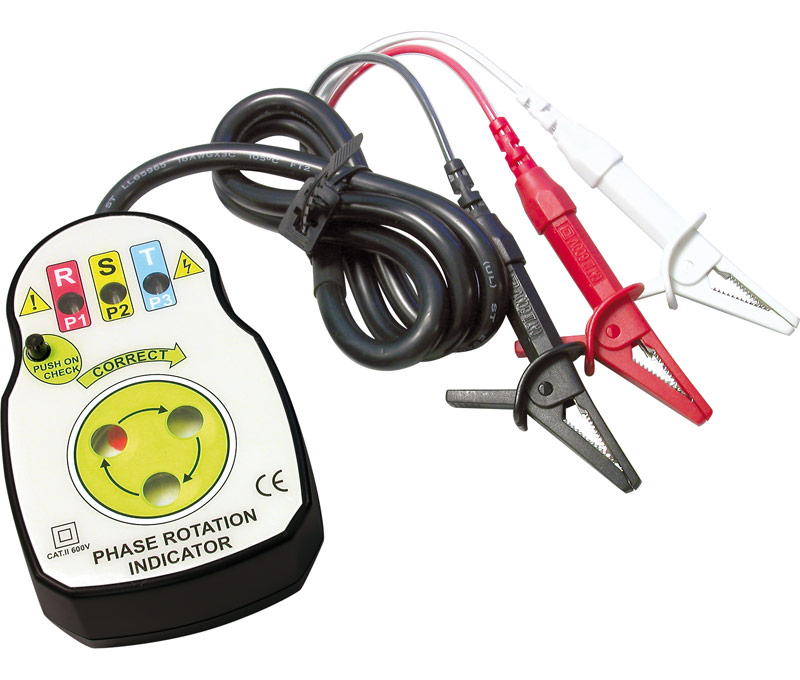 SECUENCIADOR INDICADOR MEDIDOR DE FASES  IDENTIFICA 3 SECUENCIAS Y FASE ABIERTA