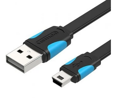 CABLE USB 20 MINI USB MACHO USB MACHO 10W 480MBPS 1M